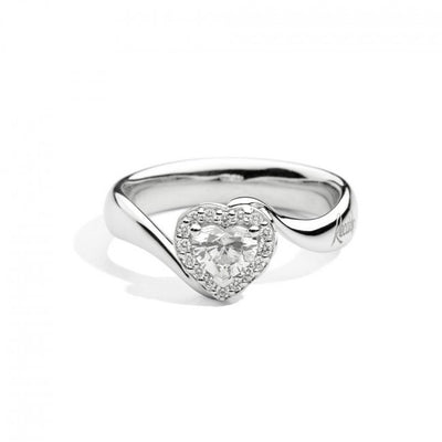 Anello Recarlo in Oro Bianco Anniversary Love