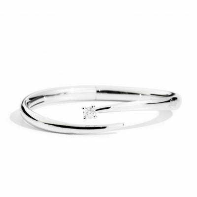 Bracciale Recarlo Eternity in Oro Bianco e Diamante