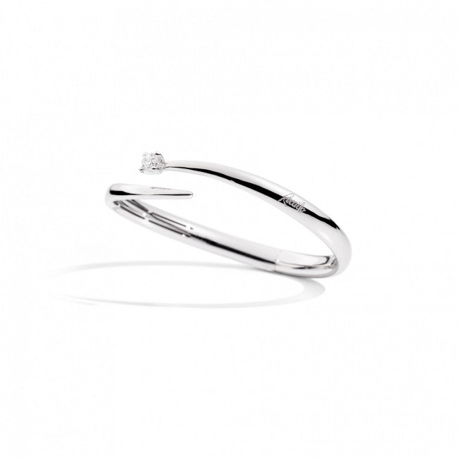 Bracciale Recarlo Eternity in Oro Bianco e Diamante