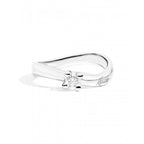 Anello Solitario Recarlo in Oro Bianco Eternity