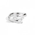 Anello Bilogy Recarlo in Oro Bianco Eternity
