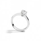 Anello Solitario Recarlo in Oro Bianco Anniversary