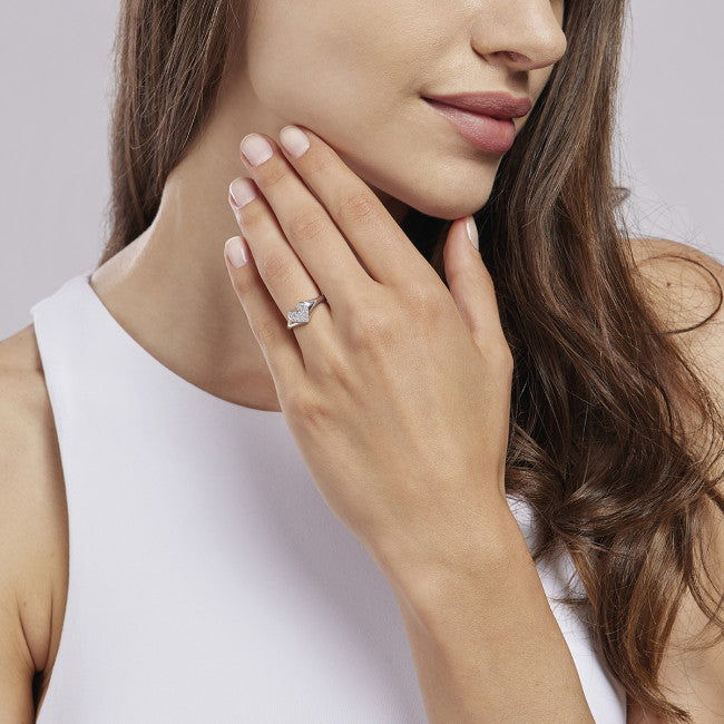 Anello Mabina Chevalier Argento