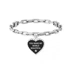 Bracciale Kidult Love You Make My World Beautiful