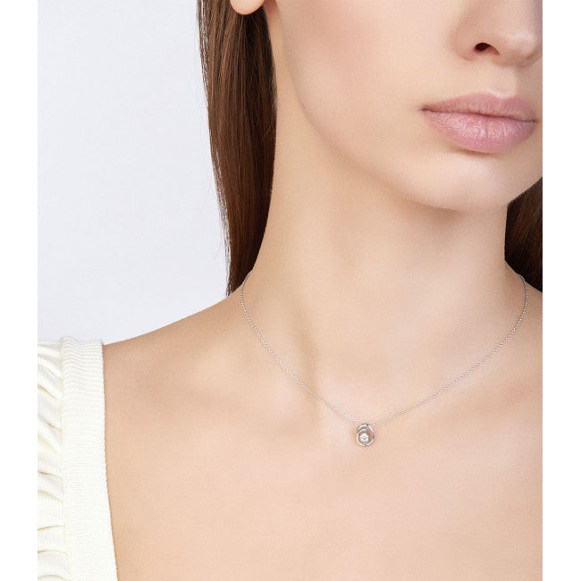 Pendente Punto Luce Assolo Annamaria Cammilli Collezione Dune Oro Bianco Ice