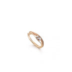 Anello Annamaria Cammilli Collezione Dune Oro Bianco Bilogy