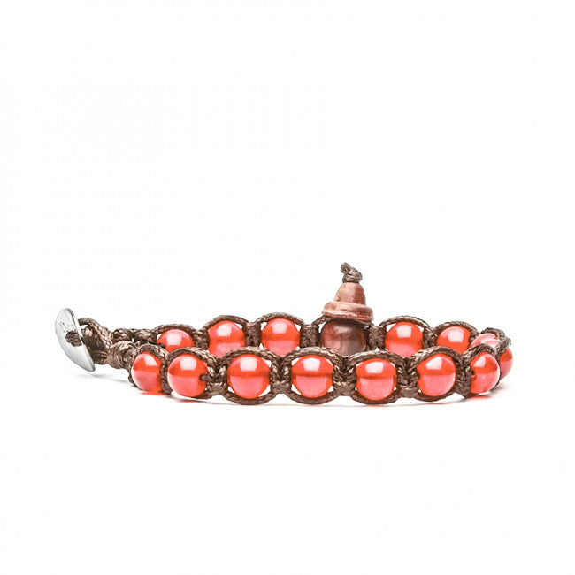 Bracciale Tamashii Agata Rosso Passsione