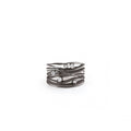 Anello Annamaria Cammilli Collezione Dune Nero Lava
