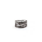Anello Annamaria Cammilli Collezione Dune Nero Lava