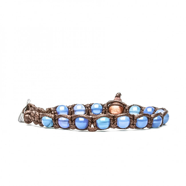 Bracciale Tamashii Agata Blu