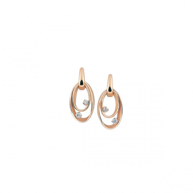 Orecchinini Annamaria Cammilli Collezione Dune Arancio Apricot