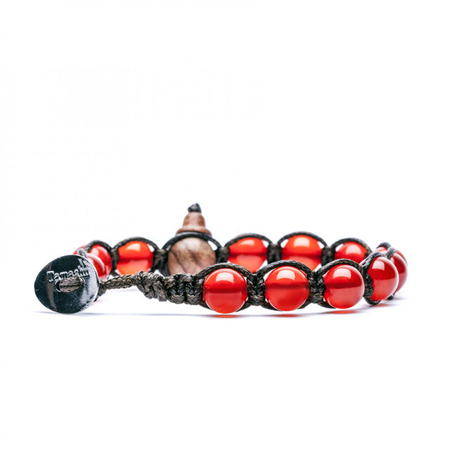 Bracciale Tamashii Agata Rosso Passione