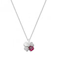 Girocollo Argento Quadricuore Amen
