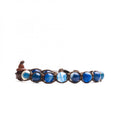 Bracciale Tamashii Agata Blu Striata