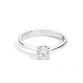 Anello Solitario Recarlo in Oro Bianco Maria Teresa