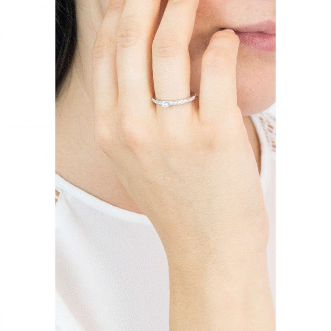 Anello Argento Ti Sento Milano