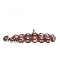 Bracciale Tamashii Agata Rosso Scuro