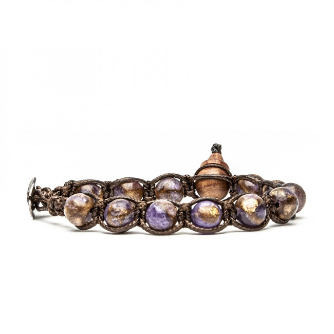 Bracciale Tamashii Quarzo Mosaico Viola