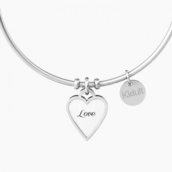 Bracciale Kidult Love L'amore È il Sentimento Più Prezioso