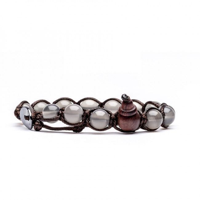 Bracciale Tamashii Agata Ghiaccio