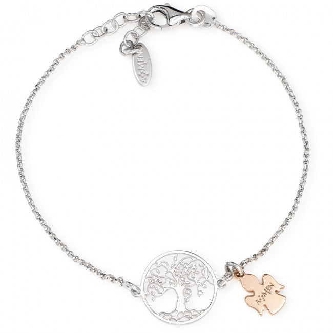 Bracciale Argento Albero9 della Vita Amen
