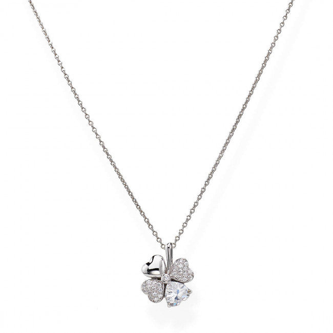Girocollo Argento Quadricuore Amen