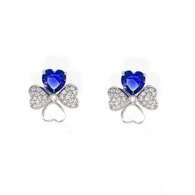 Orecchini Argento Quadricuore Amen