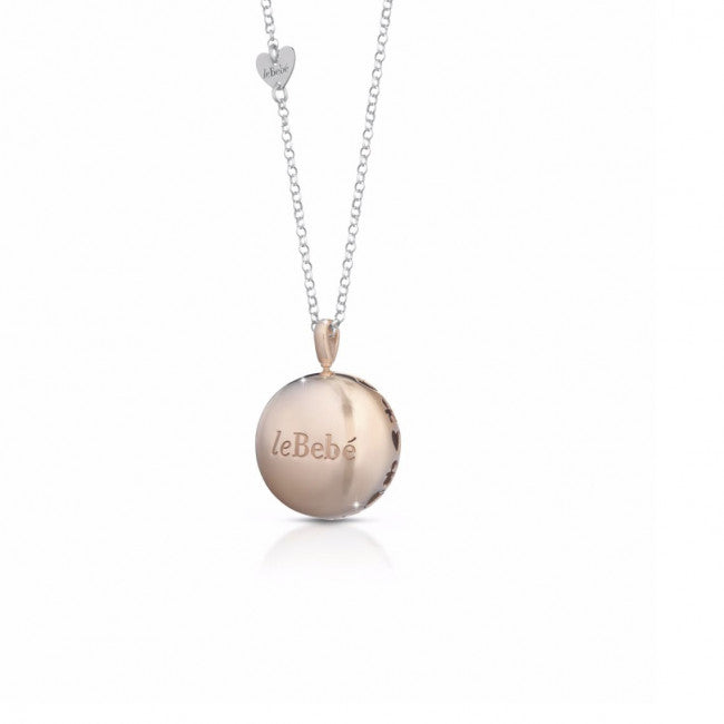 Suonamore le Bebe' le Lune Argento Placcato Oro Rosa