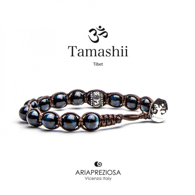 Bracciale Tamashii Occhio di Falco Ruota della Preghiera