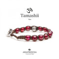 Bracciale Tamashii Agata Rossa Ruota della Preghiera