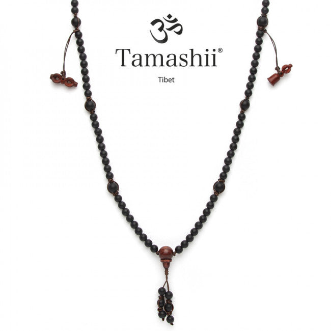Collana Tamashii Mudra Onice Satinata