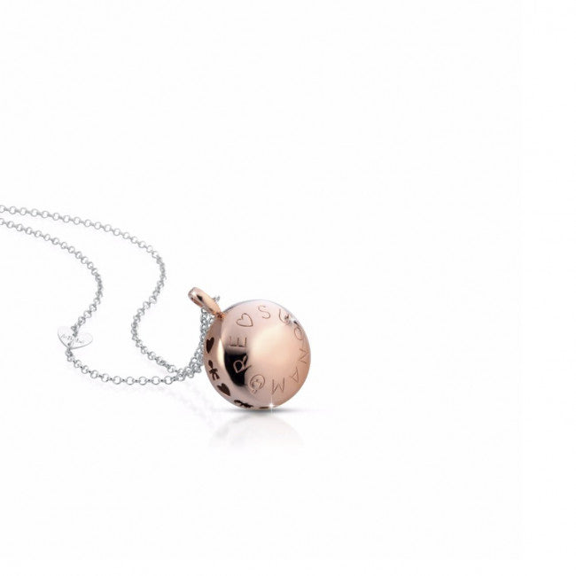 Suonamore le Bebe' le Lune Argento Placcato Oro Rosa