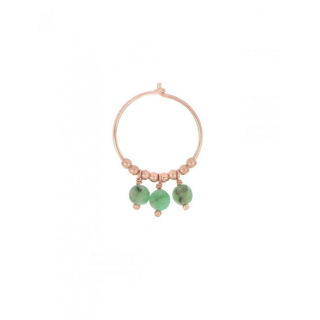 Orecchino Maman Et Sophie Argento 925 Malachite