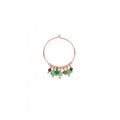 Orecchino Maman Et Sophie Argento 925 Malachite e Spinello