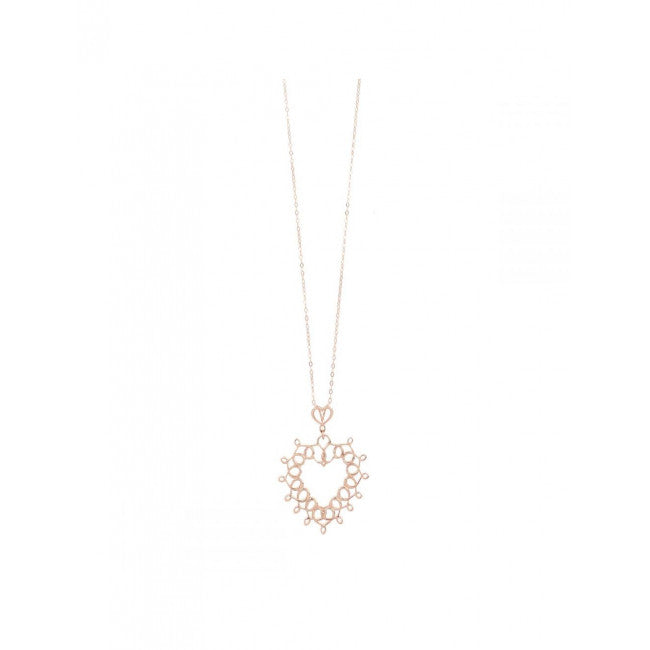 Collana Maman Et Sophie Argento 925 Cuore