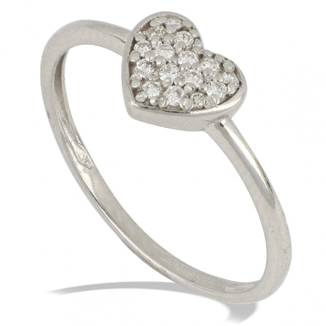 Anello Gemoro Oro 18kt Gr. 1,40 e Diamantini Ct. 0,10