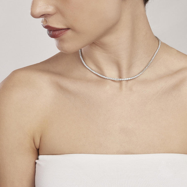 Collana Mabina Tennis Club Argento