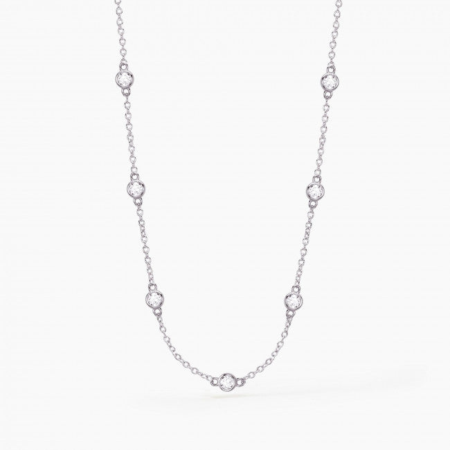 Collana Mabina Spotlight Argento