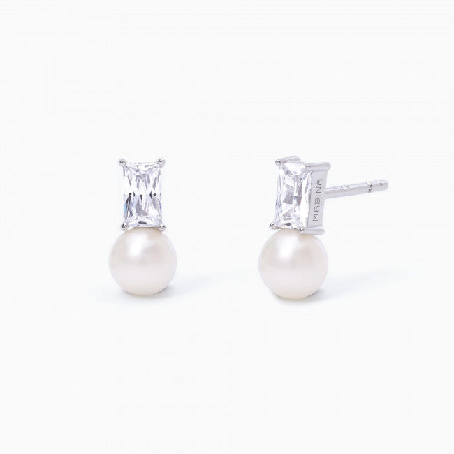Orecchini Mabina Mon Cheri Argento