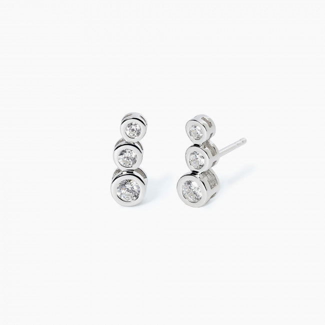 Orecchini Mabina Trilogy Argento