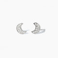 Orecchini Mabina Small Moon Argento