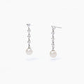 Orecchini Mabina Long Night Argento