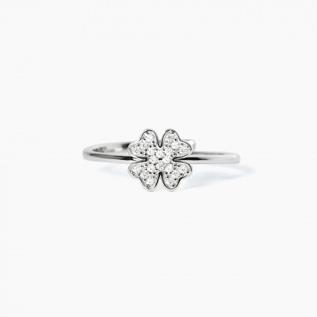 Anello Mabina E' Solo Fortuna Argento
