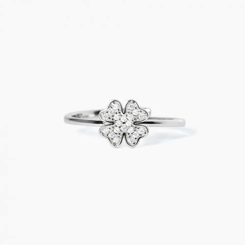 Anello Mabina E' Solo Fortuna Argento