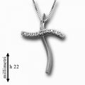Girocollo Gemoro in Oro 18kt Gr. 2,80 Diamanti Ct.