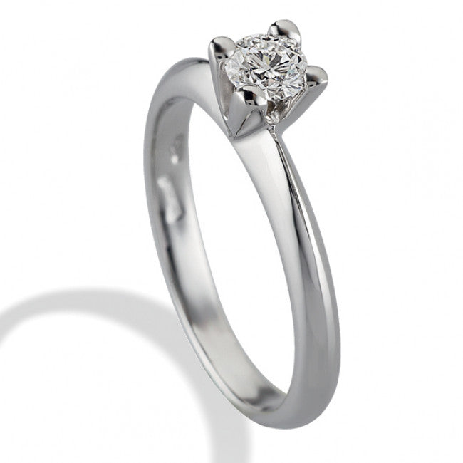 Anello Gemoro Oro 18kt. Gr.4,10 Diamante Ct. 0,22