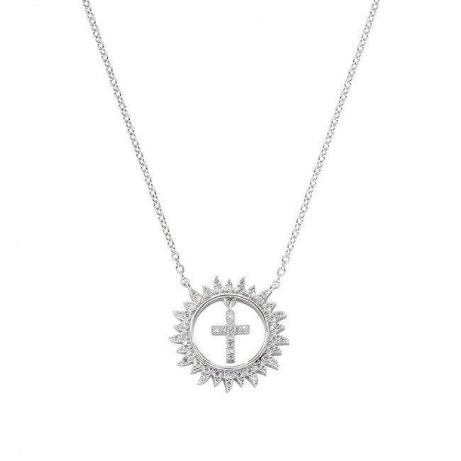 Girocollo Argento Croci Amen