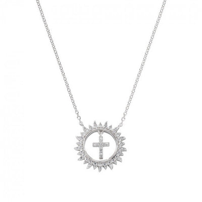 Girocollo Argento Croci Amen