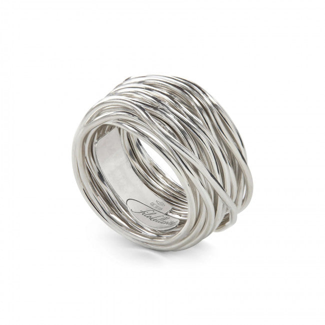 Anello Filodellavita 22 Fili Rock Argento 925