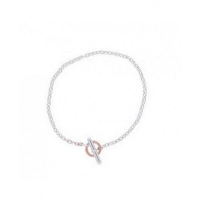 Bracciale Argento 925 Oro 9kt Tbar240ar
